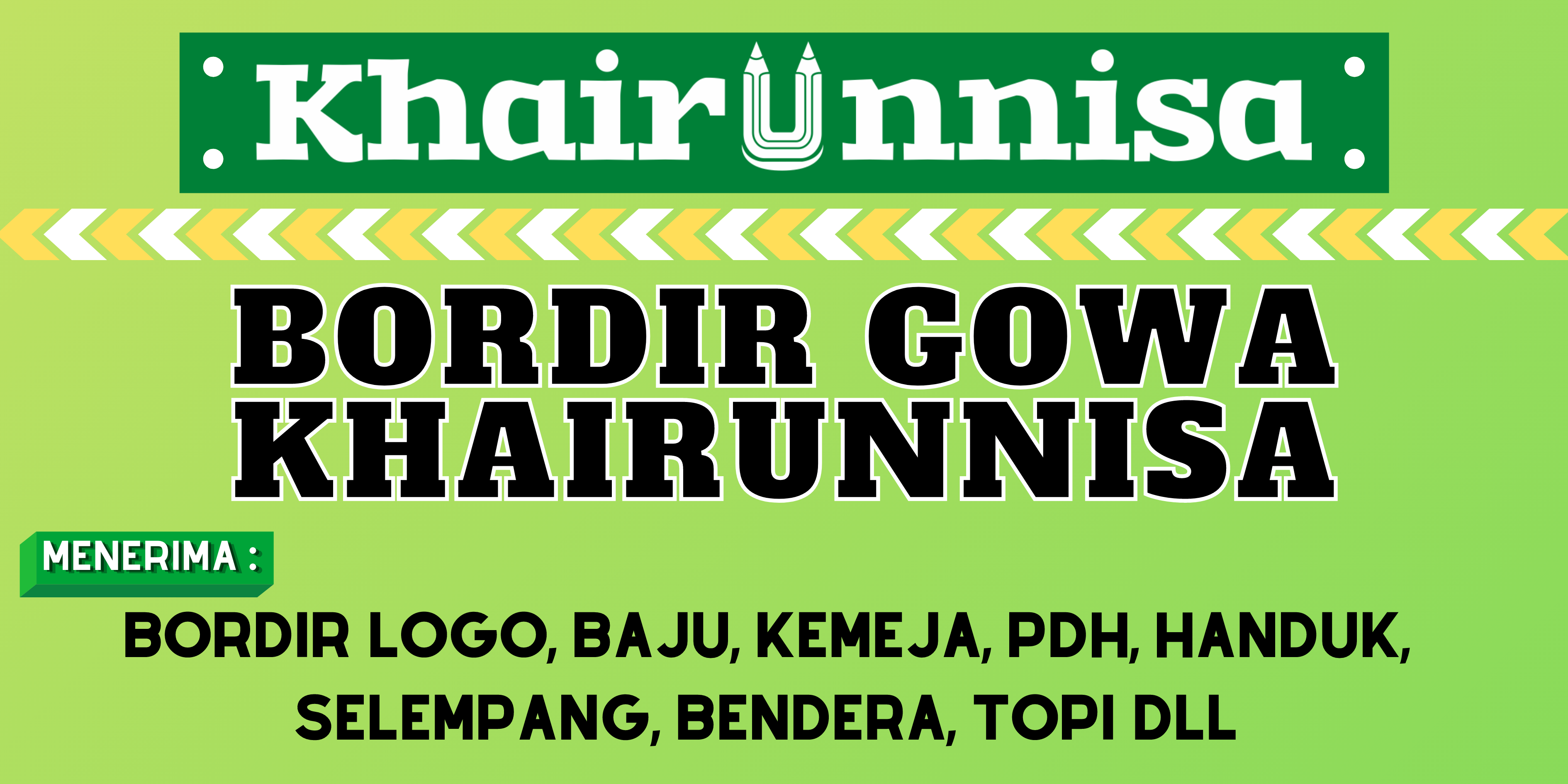 Bordir Gowa Khairunnisa 
