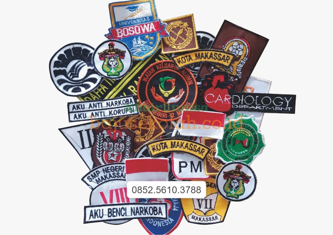 Bordir Logo Custom Makassar